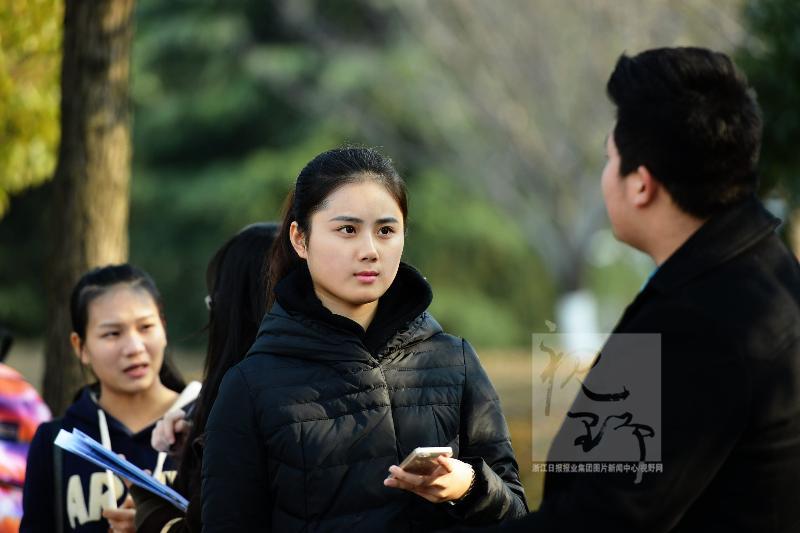 杭州艺考开考美女如云