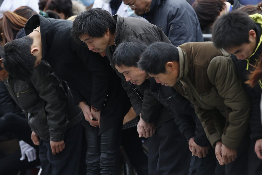 上海外滩踩踏事件"头七"现场
