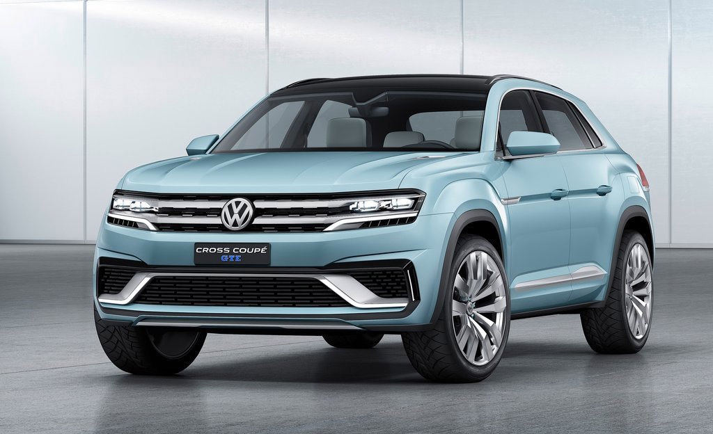 大众crosscoupegte概念车底特律车展发布