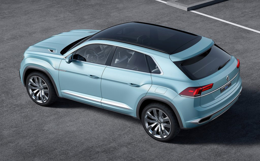 大众crosscoupegte概念车底特律车展发布