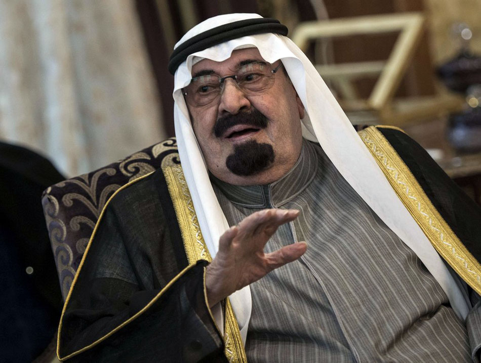 沙特国王阿卜杜拉与美国政要会面回顾