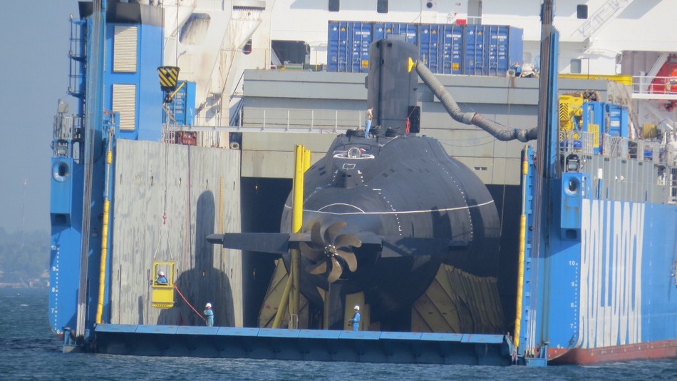 越南第3艘基洛级潜艇到货