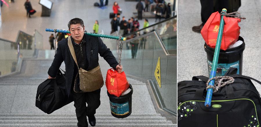 关注春运:打工者的返乡物件