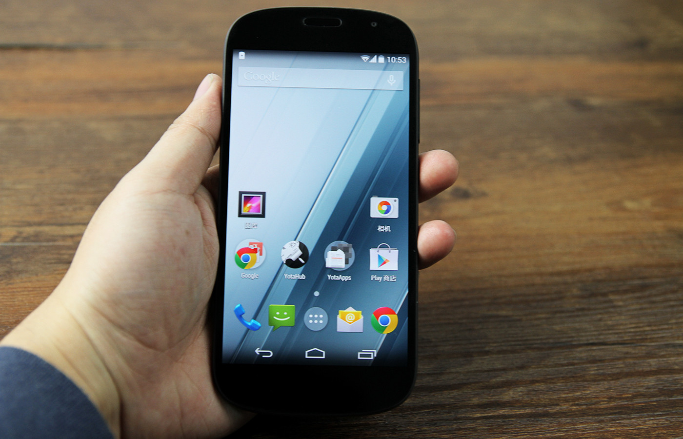 国礼级双面屏智能强机yotaphone2图赏