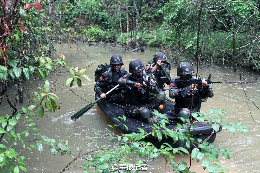 雷神突擊隊赴南美獵人學校訓練