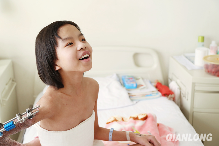 11岁截肢少女的重生之路