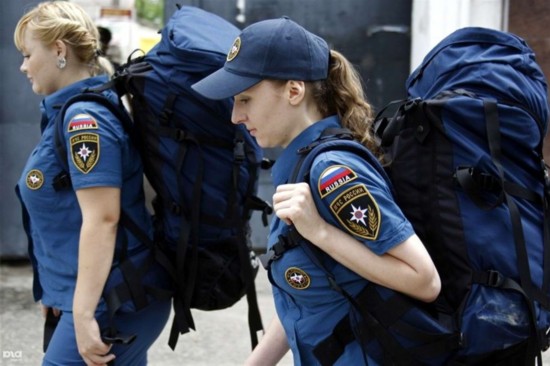 俄罗斯美女消防队02相当有派