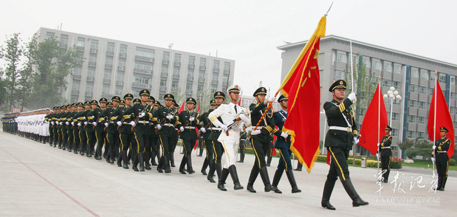 解放軍三軍儀仗隊隊長寫真