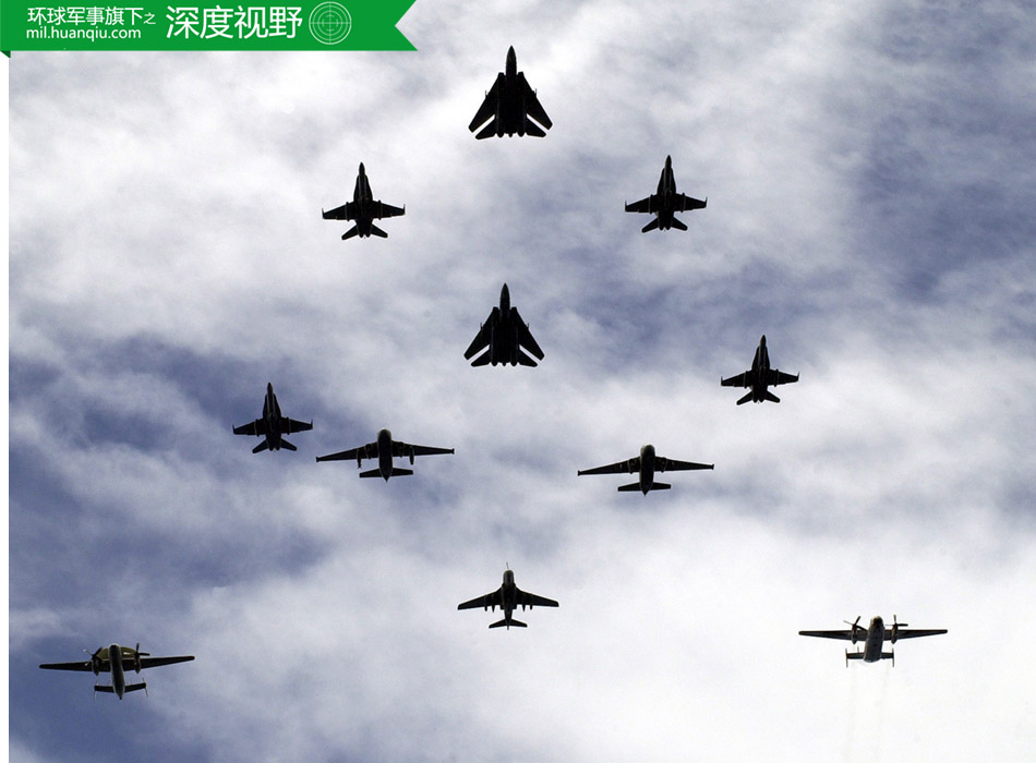 15 史上最强战机编队:不同型号多到超乎你想象