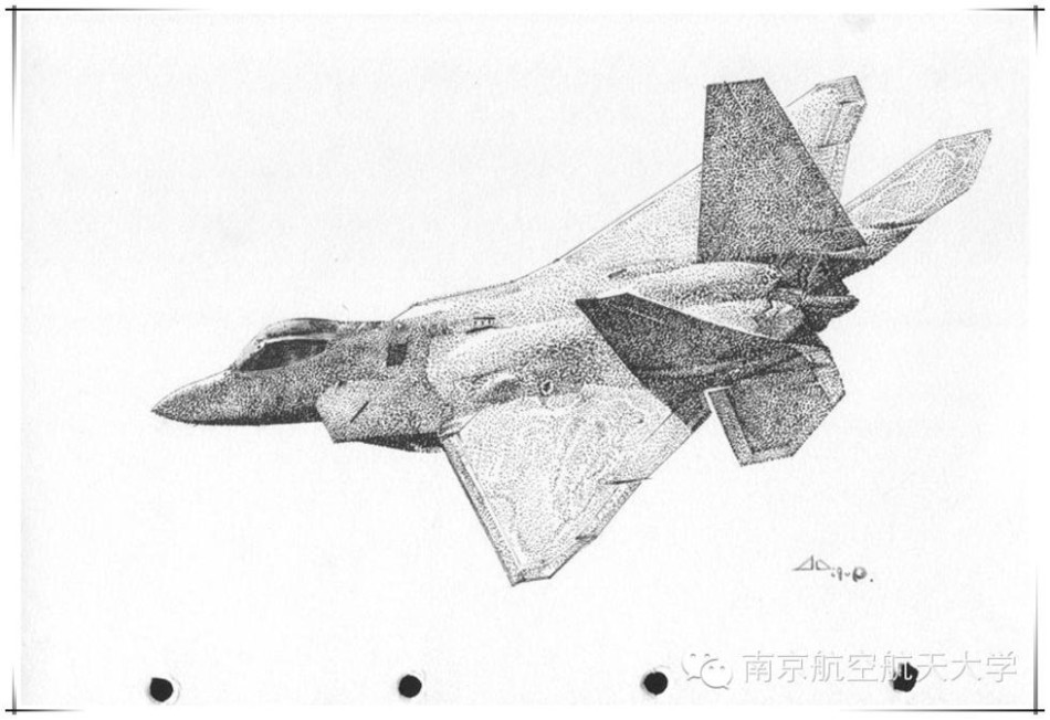 南航小学妹手绘战机第二季出炉