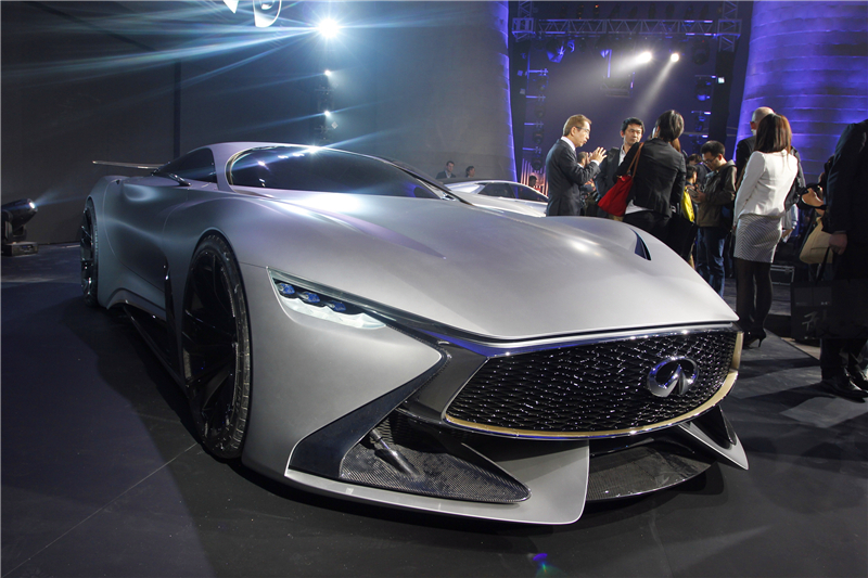 中国设计团队打造 英菲尼迪vision gt概念车首发