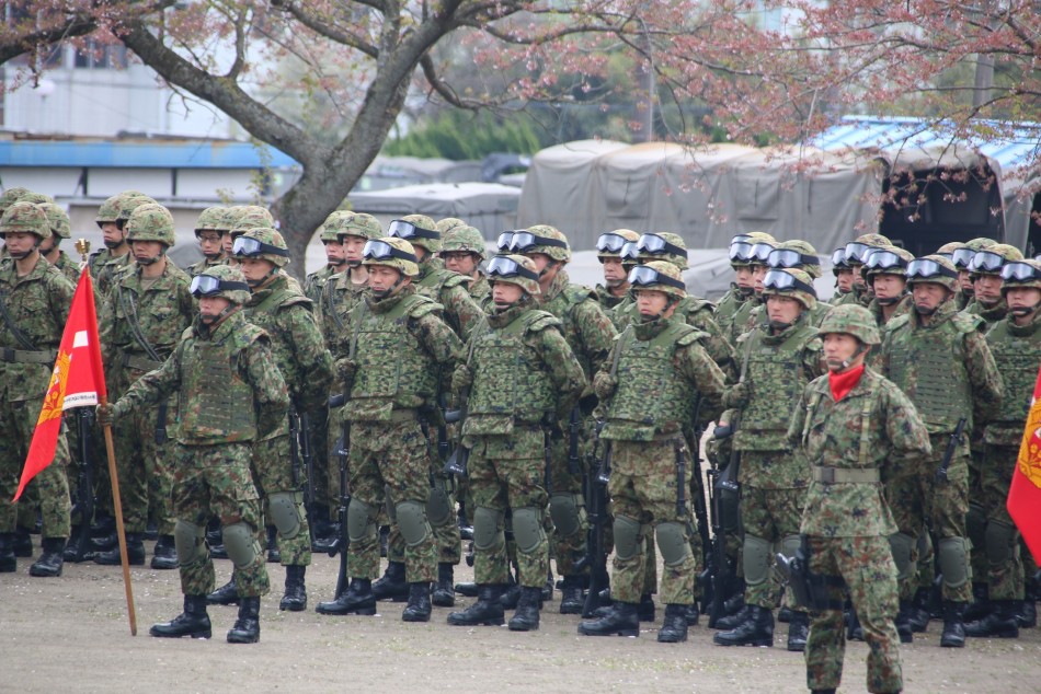 现代日本军服 陆军图片