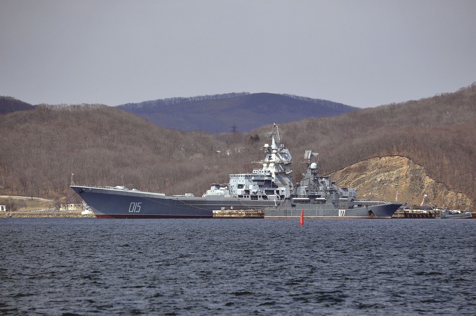 俄翻新第二艘基洛夫巡洋舰亮相