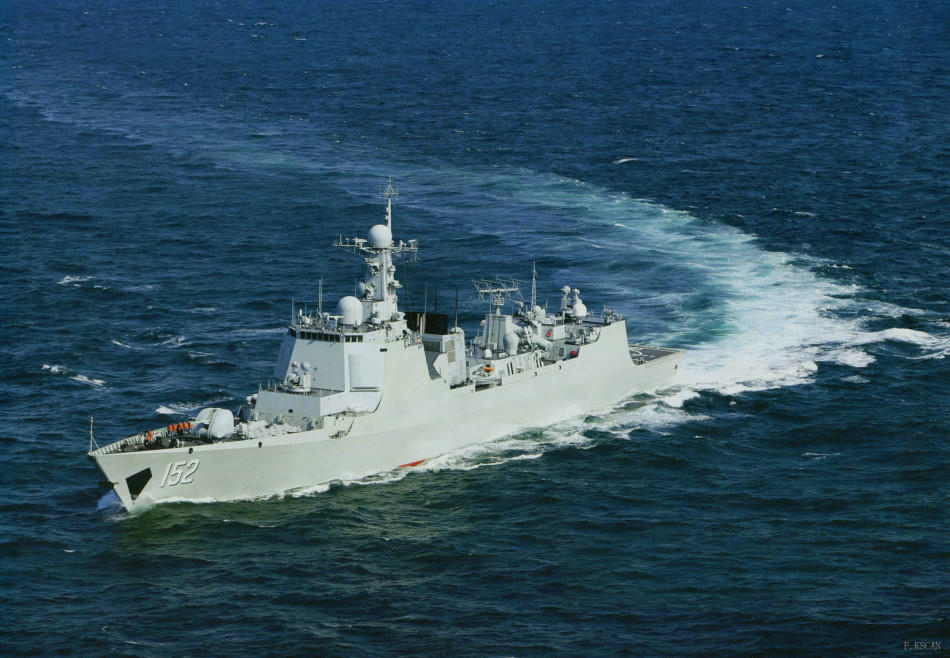 大批美照中国新锐舰船猛照