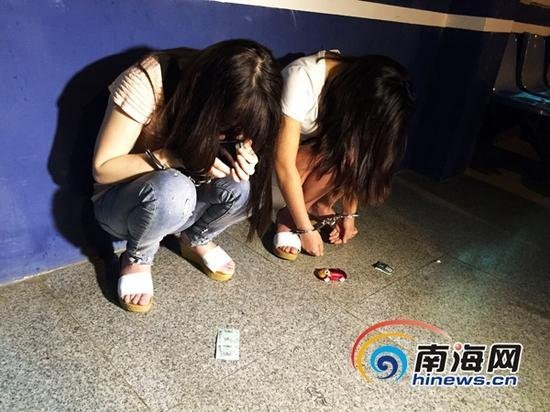 5 海口深夜扫黄 90后站街女称来钱快
