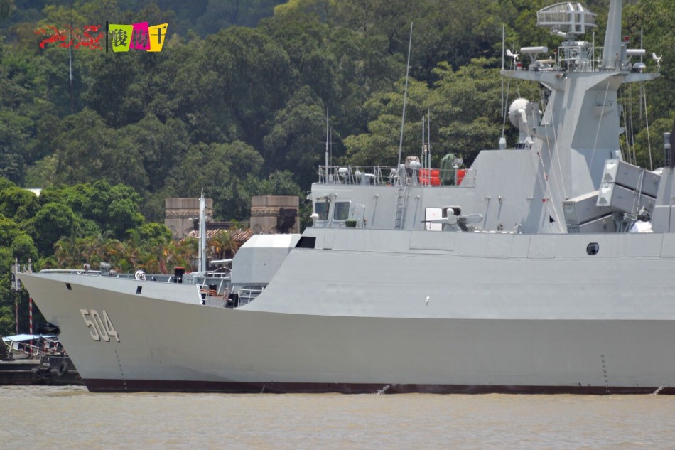 疑似第22艘056级轻护卫舰交付