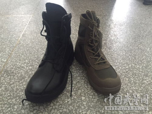 武警配发时尚黑色小跑鞋