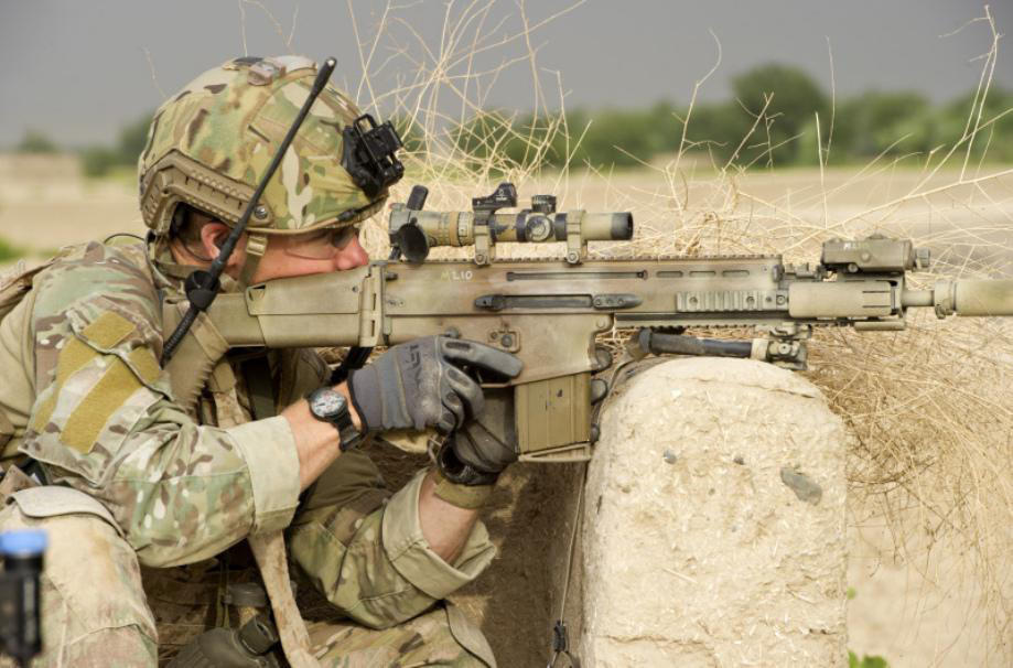 美军scar步枪已经历实战考验