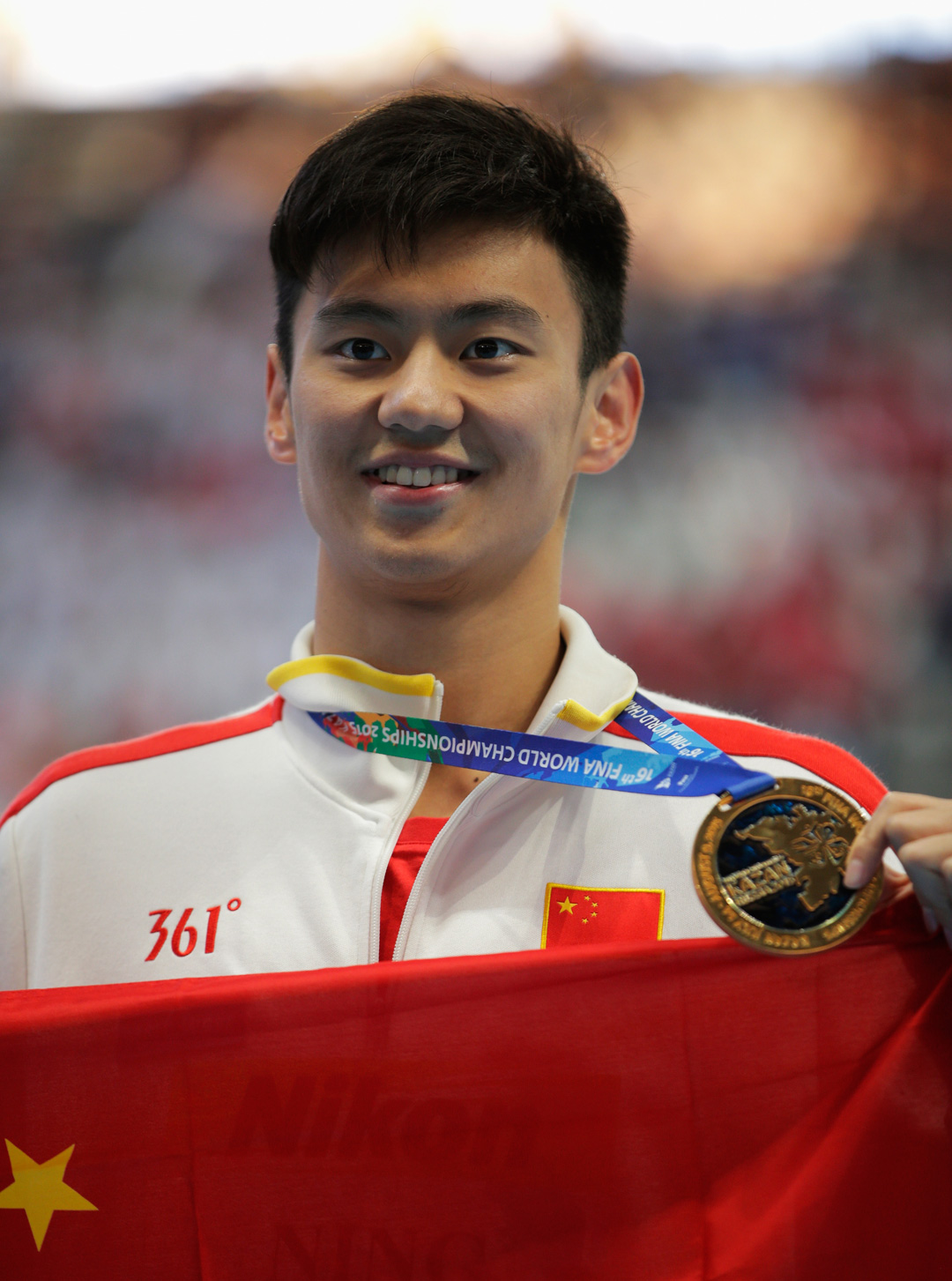 100米自由泳宁泽涛夺冠 成亚洲男泳短距离第1人