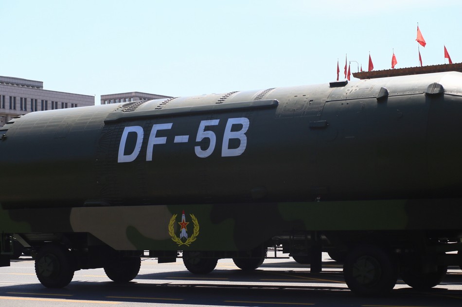 大国利器东风5b洲际弹道导弹