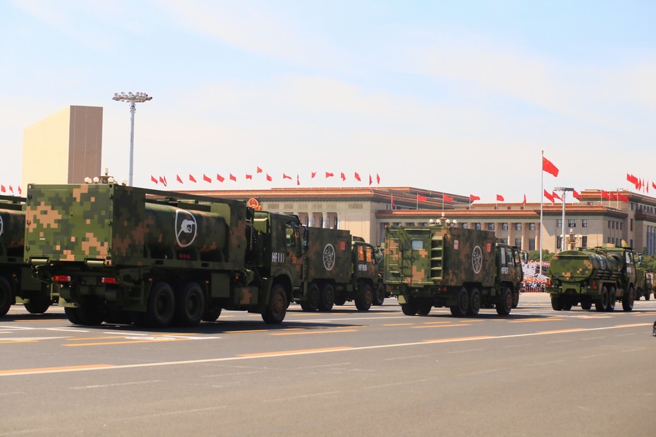 受阅装备品种最丰富-后勤保障方队