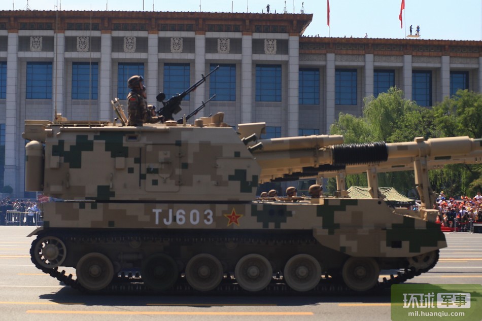 威力巨大的战神05自行火炮