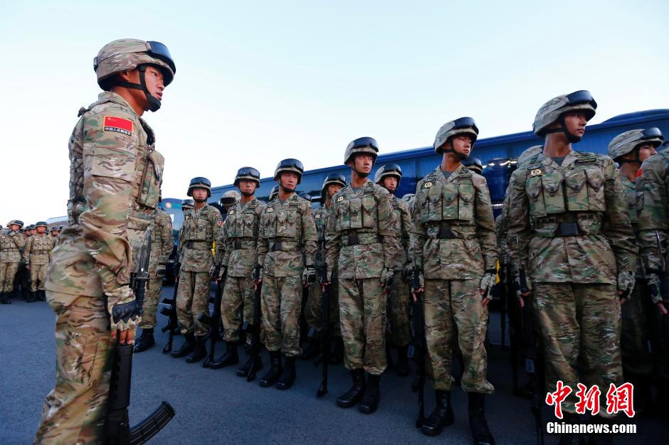 直击阅兵部队紧张集结准备