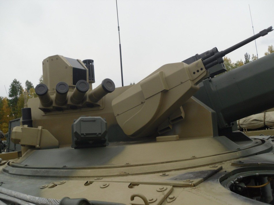 俄军bmp3步战大改换上无人炮塔