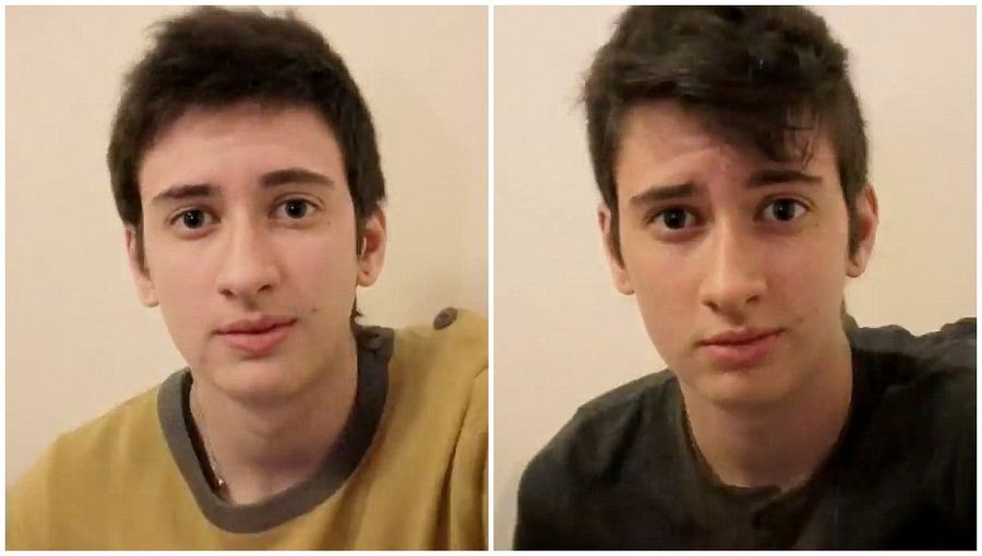 英变性男子自拍外貌变化走红网络