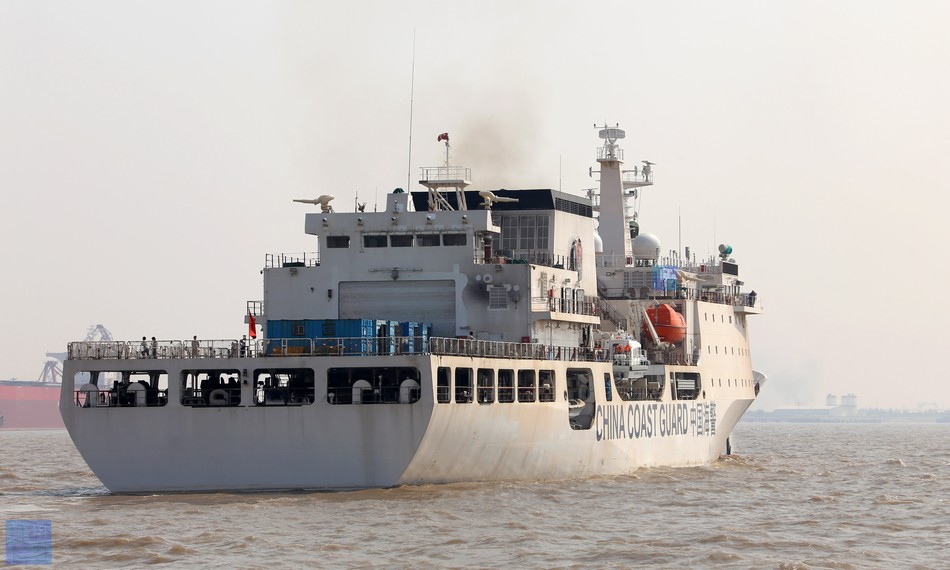 第二艘国产万吨海警船整装待发