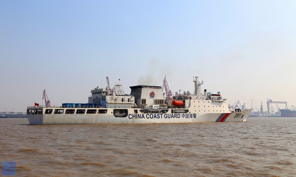 带你感受万吨海警船威武雄姿