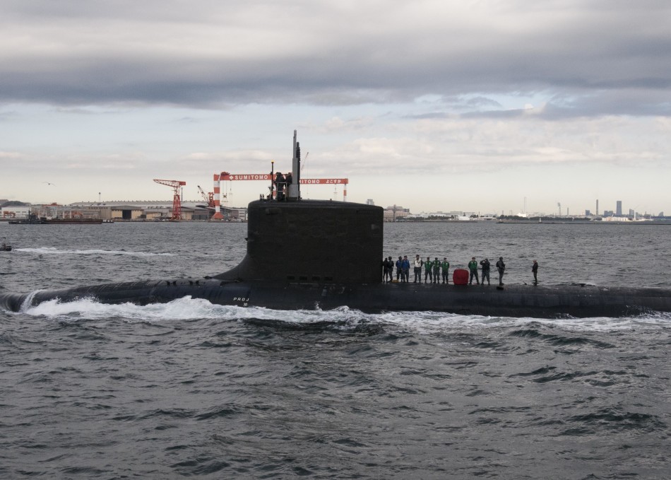 12月22日,美國海軍最新型弗吉尼亞級攻擊核潛艇ssn-775德克薩斯號