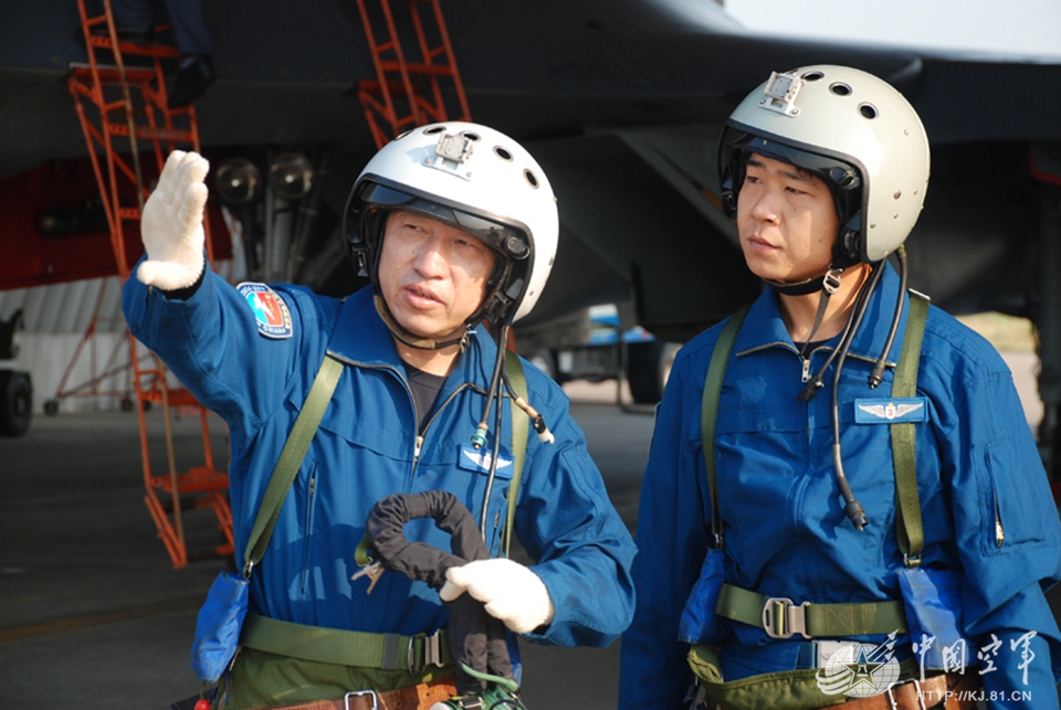 中国空军最精锐飞行部队美照