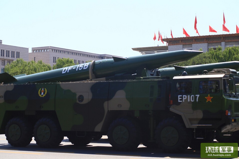 火箭军零下30度发射东风15导弹