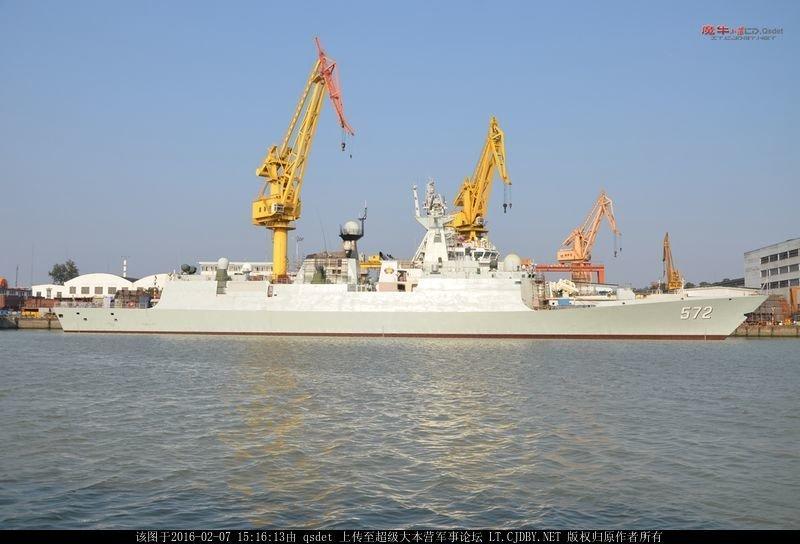 多日未见056服役原来都在船厂