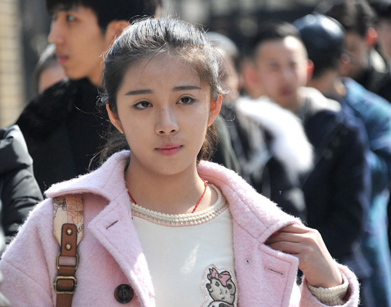 6 上戏表演系招生美女如云 录取比例200:1