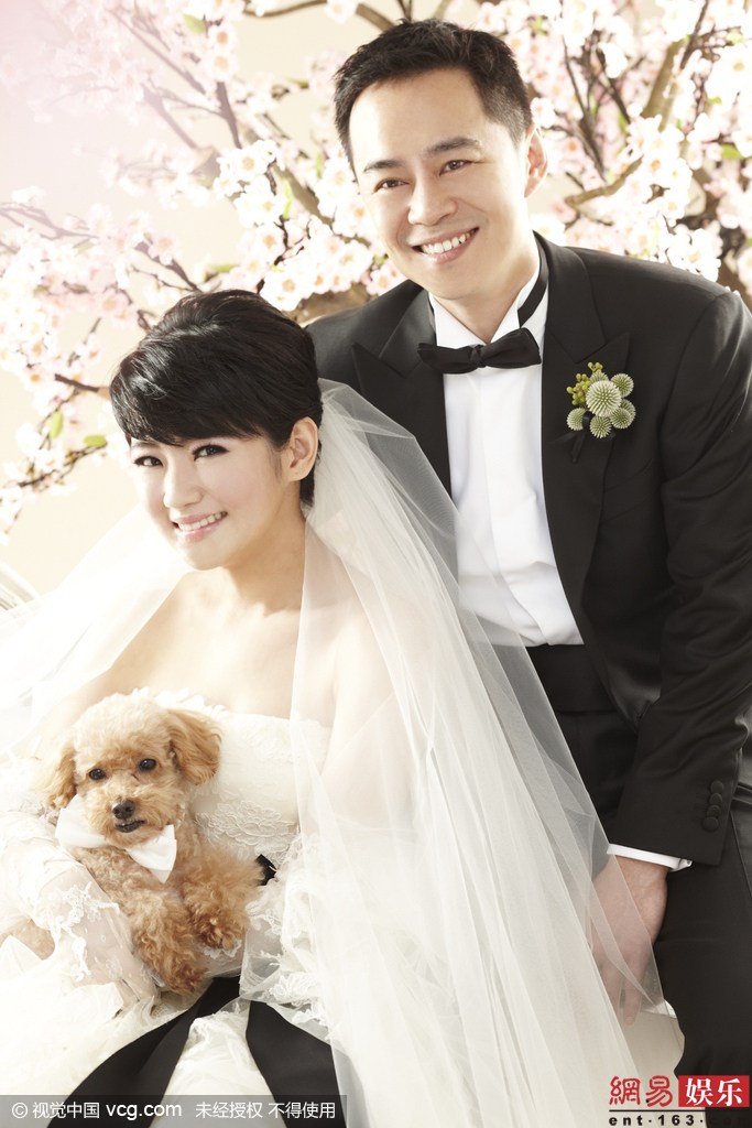 40 selina与老公张承中宣布离婚