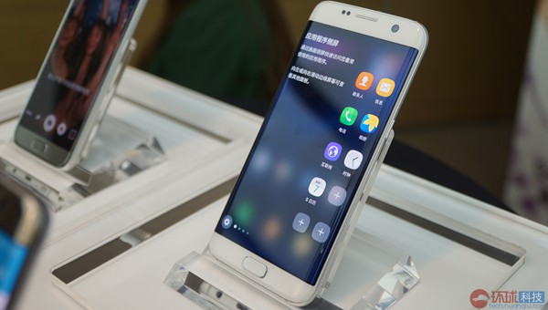 曲面生态新体验三星galaxys7edge现场实拍