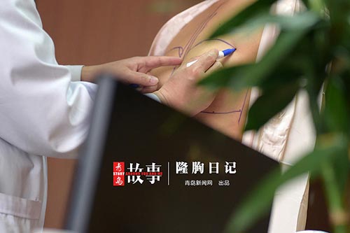 实拍90后模特隆胸手术组图