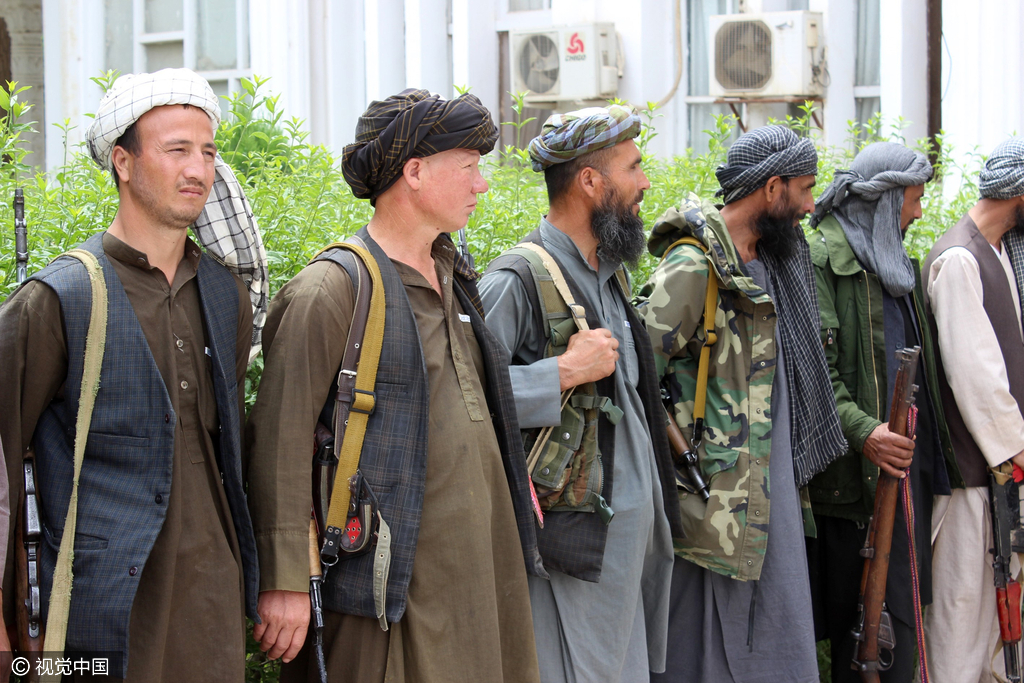 17名塔利班成员向阿富汗政府投降