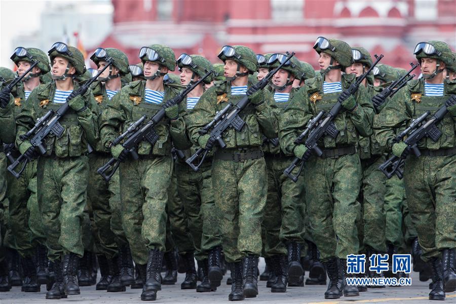 俄举行胜利日阅兵式彩排 完整演练阅兵全过程