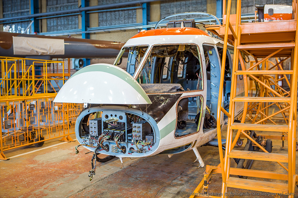 喀山直升机制造厂图片
