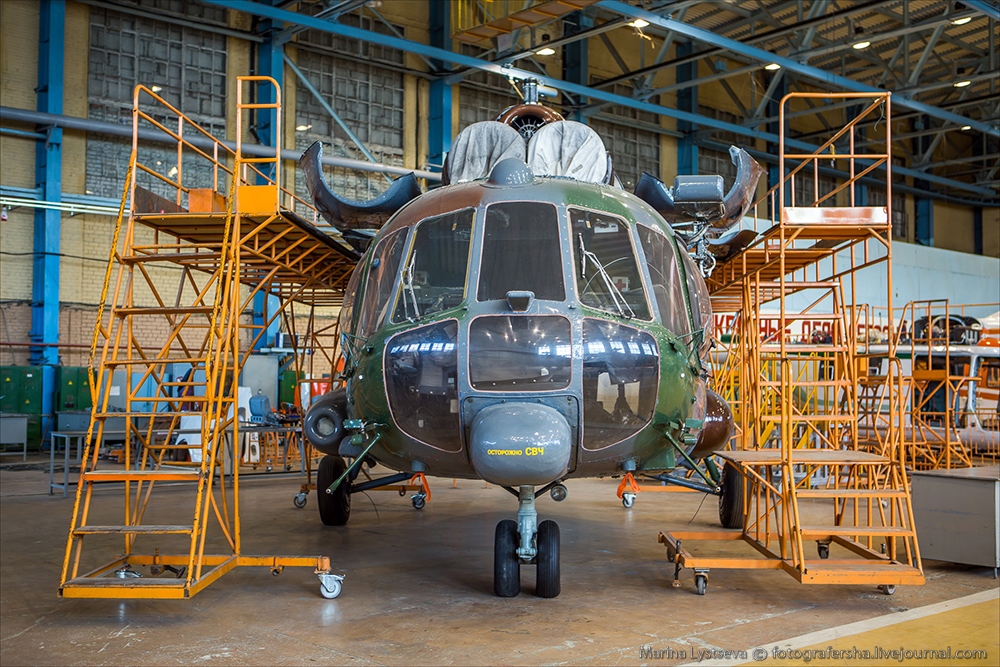 喀山直升机制造厂图片