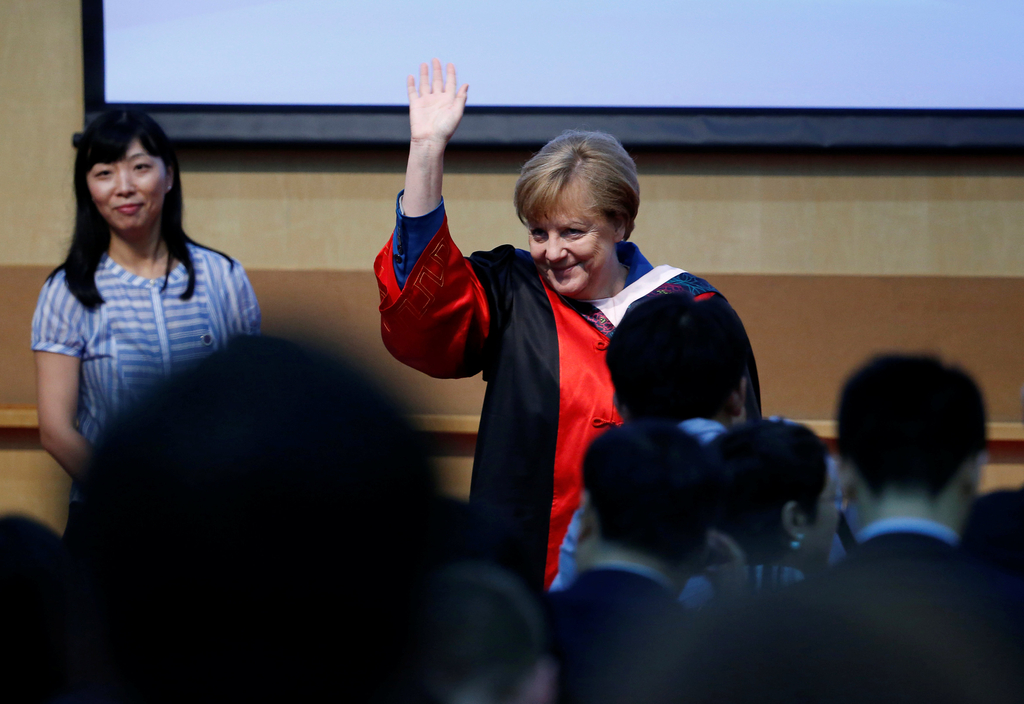 3 德国总理默克尔访华 获南京大学荣誉博士学位