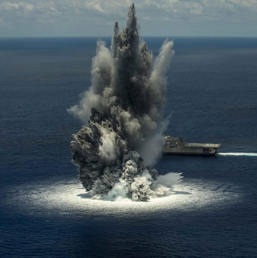 5 美濒海战舰完成全舰冲击试验