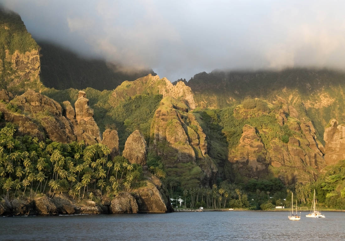 大西洋海岛魅力法媒盘点马克萨斯群岛10大美景