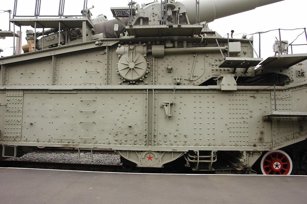 苏联铁道炮威武异常 共造三门