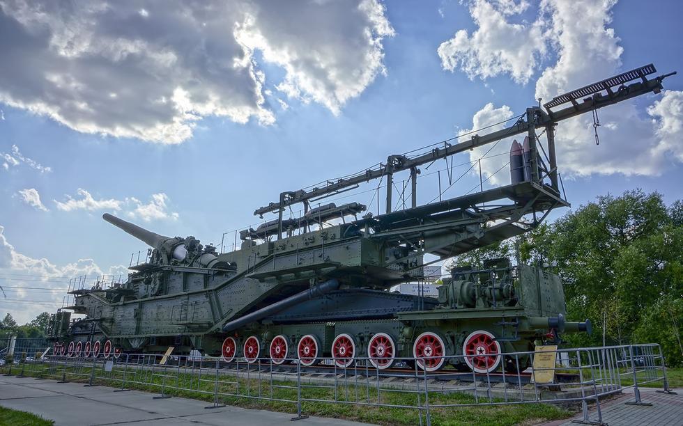 苏联铁道炮威武异常 共造三门