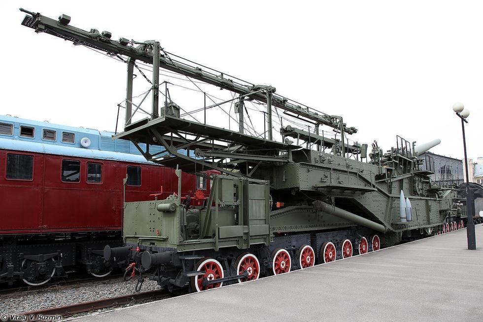 苏联铁道炮威武异常 共造三门