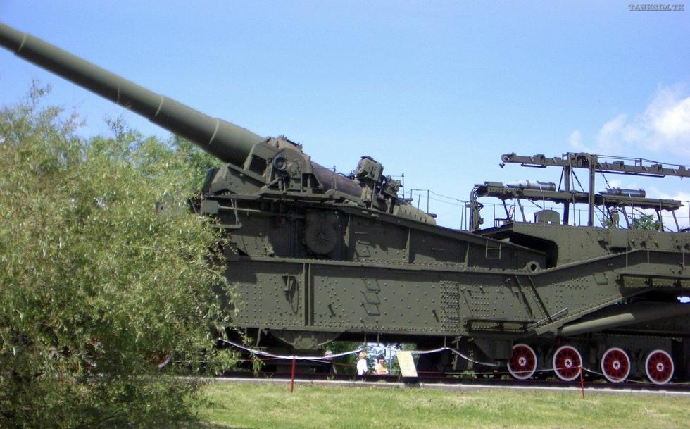 苏联铁道炮威武异常 共造三门